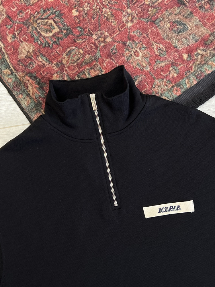 JACQUEMUS HALF ZİP SWEATSHİRT