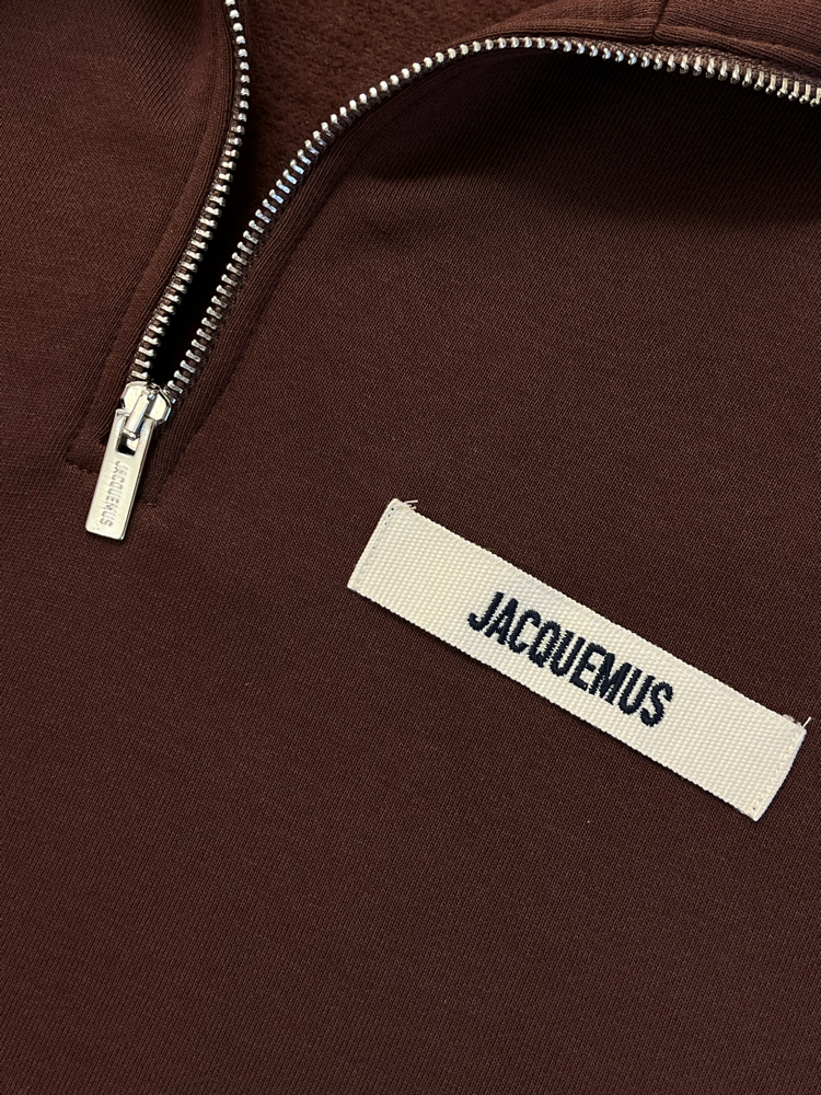 JACQUEMUS HALF ZİP SWEATSHİRT