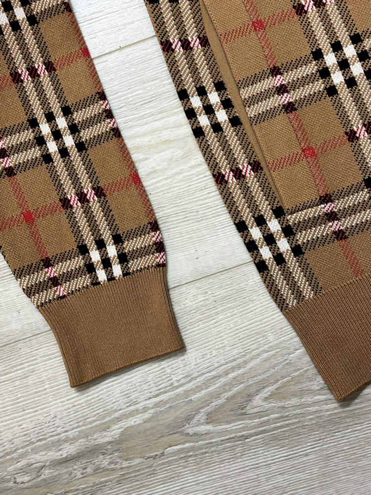 BURBERRY ZİP TRİKO KAZAK