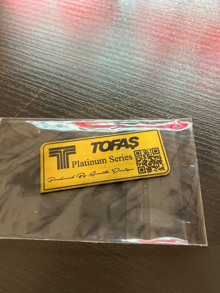 TOFAŞ PLATİNUM METAL STİCKER