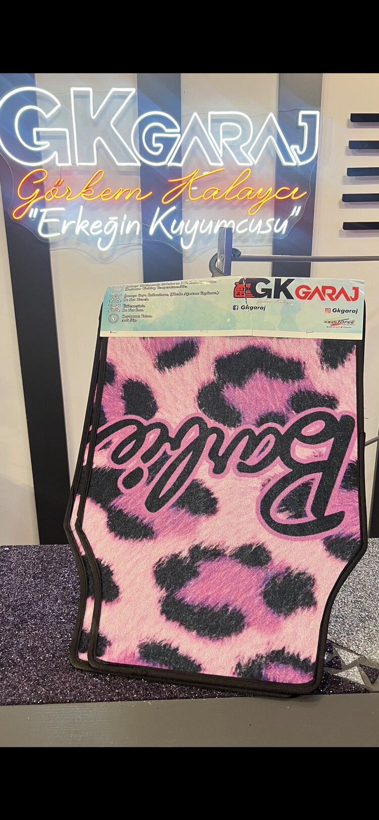 BARBIE PVC KIŞLIK OTO PASPAS