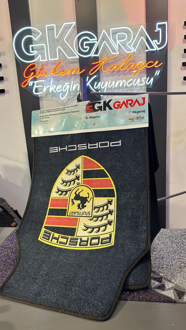 PORSCHE PVC KIŞLIK PASPAS