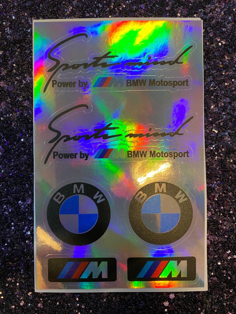 BMW HOLOGRAM MİNİ STİCKER
