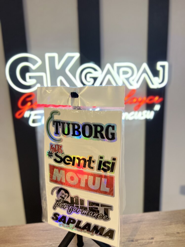 ARKA CAM STİCKER ( 1 - 5 )