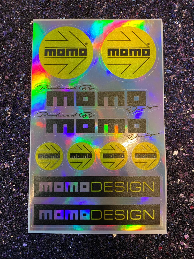 MOMO HOLOGRAM MİNİ STİCKER
