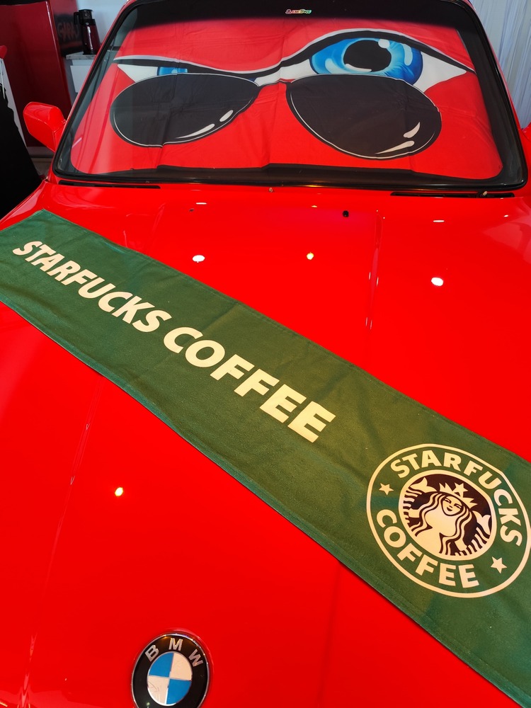 STARFUCKS COFFEE TORPİDO HAVLUSU A++