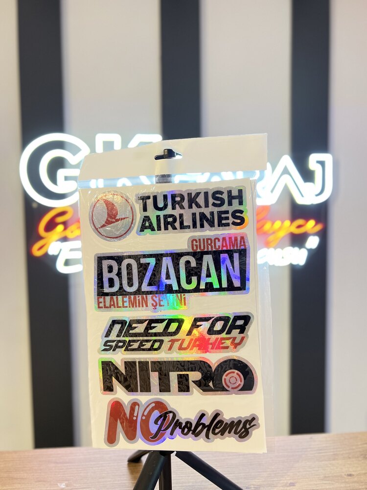 ARKA CAM STİCKER ( 25 - 30 ) 