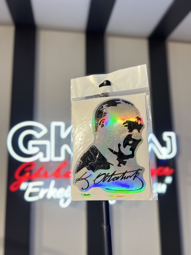 K.ATATÜRK PORTRE STİCKER