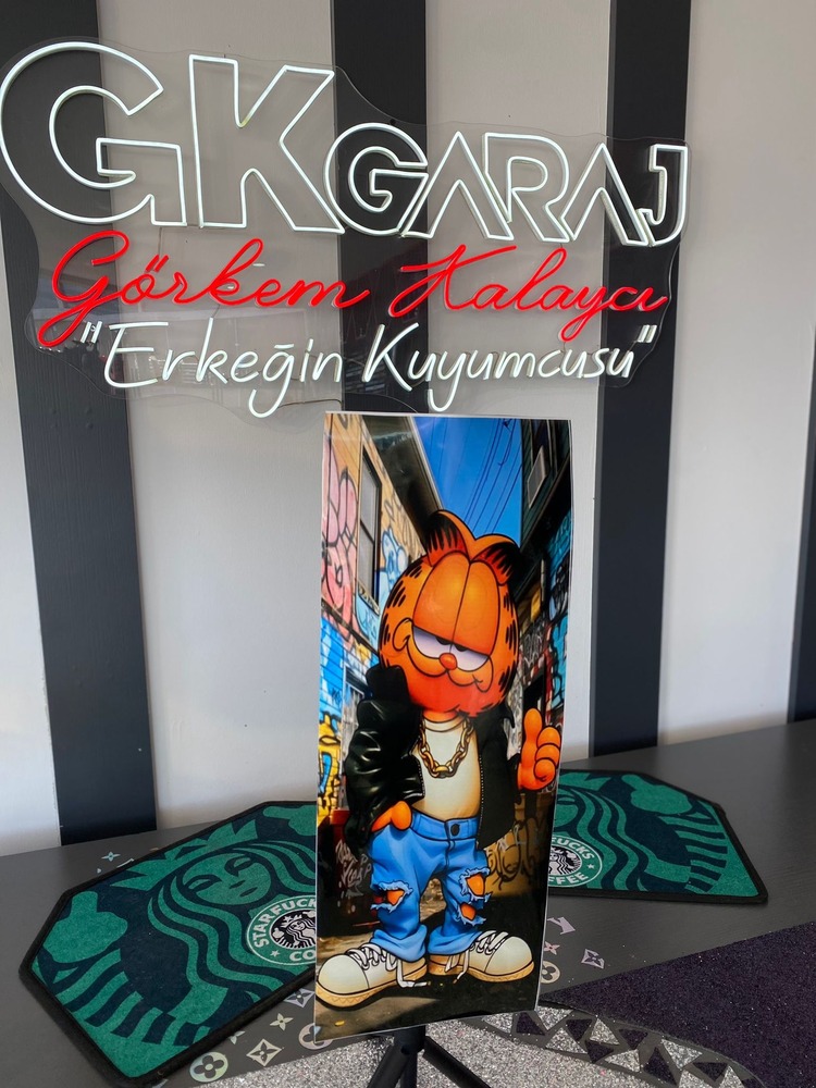 GARFİELD YAN DİREK FOLYO 