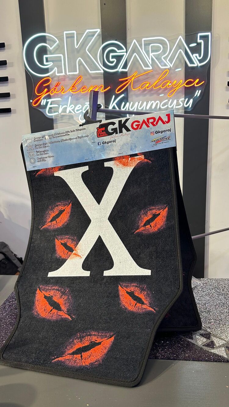 X ÖPÜCÜKLU SIYAH PVC KIŞLIK PASPAS