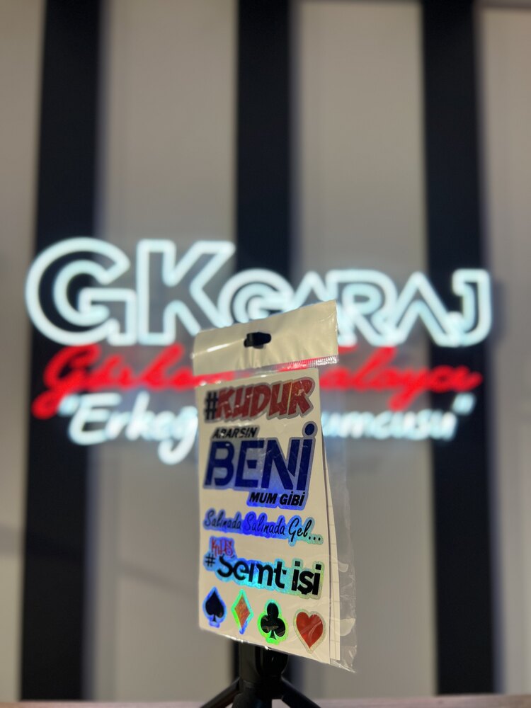 KELEBEK CAM STİCKER 7