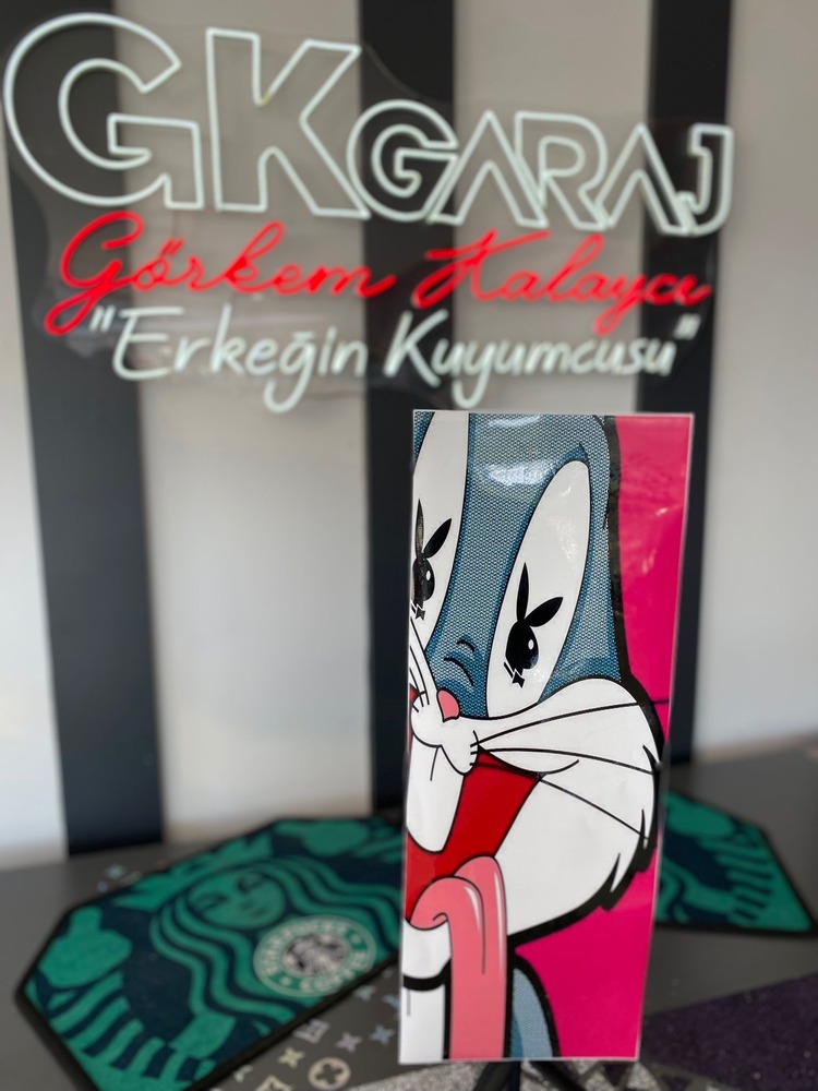 BUGS BUNNY YAN DİREK FOLYO 