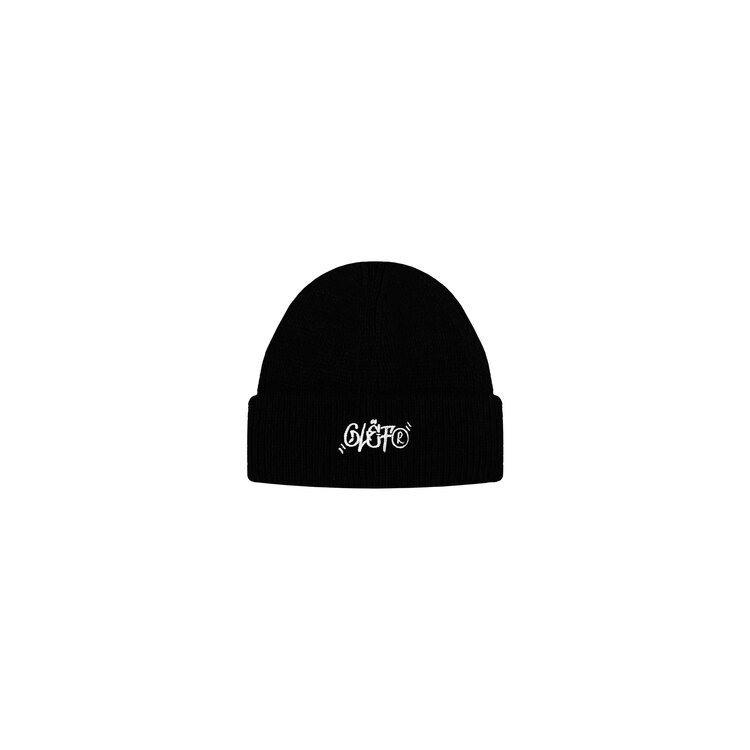 SPRAY LOGO “B1” (KNIT, BLACK)