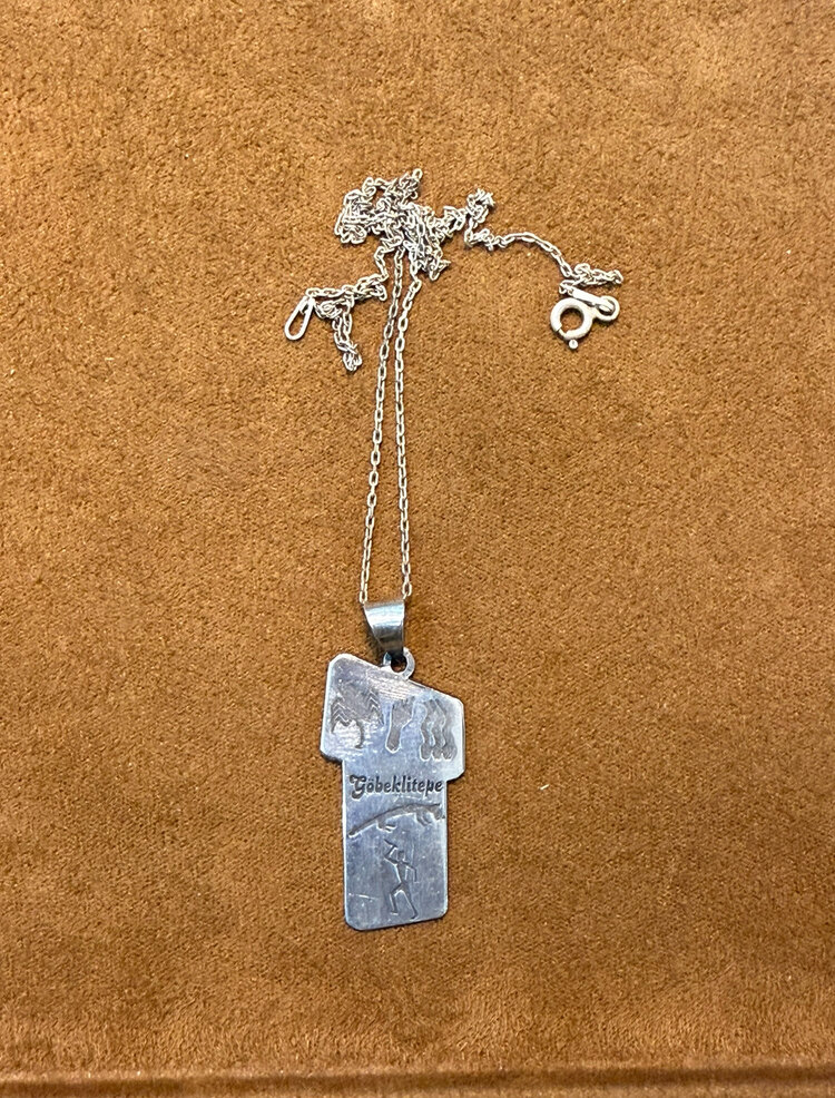Göbeklitepe gümüş kolye 