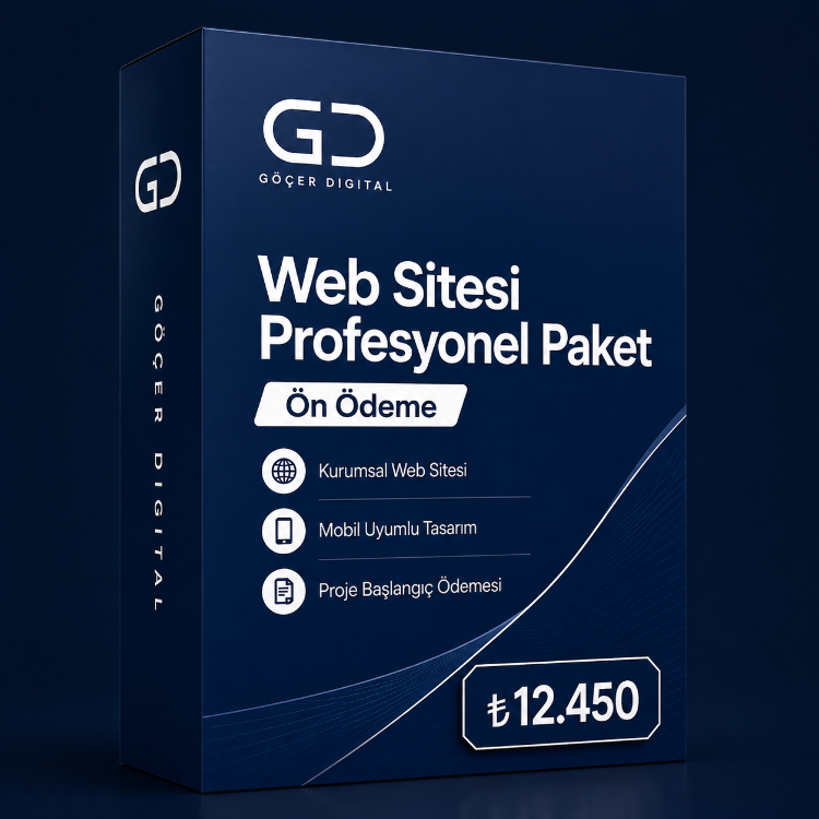 Web Sitesi Profesyonel Paket - Ön Ödeme