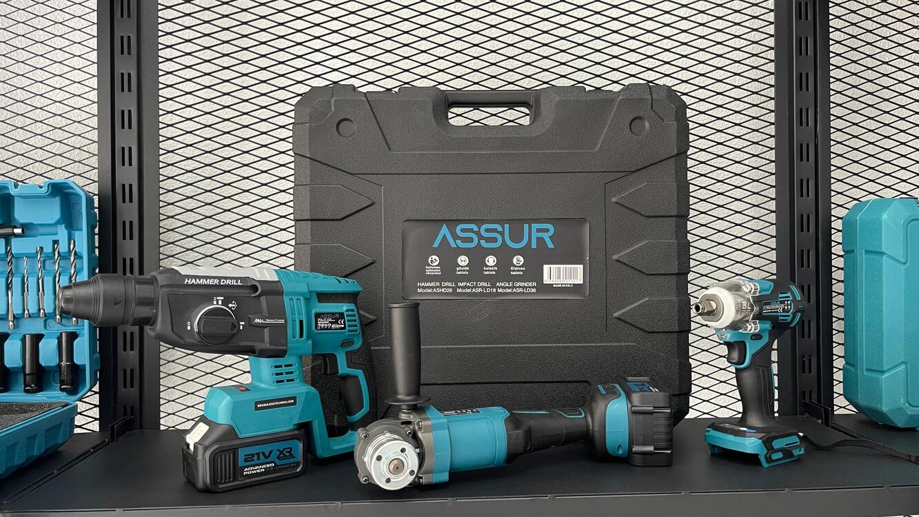 Assur 21V 2.0Ah 3 Lü Set