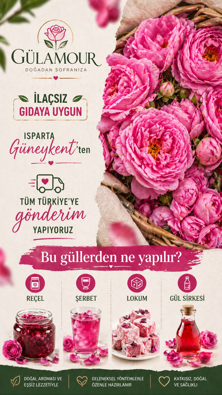 5 KG Taze Gül Yaprağı ÖN SİPARİŞ