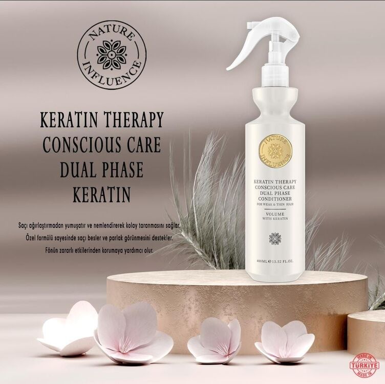 KERATİN TERAPİ BİLİNÇLİ BAKIM ÇİFT FAZLI KERATİN