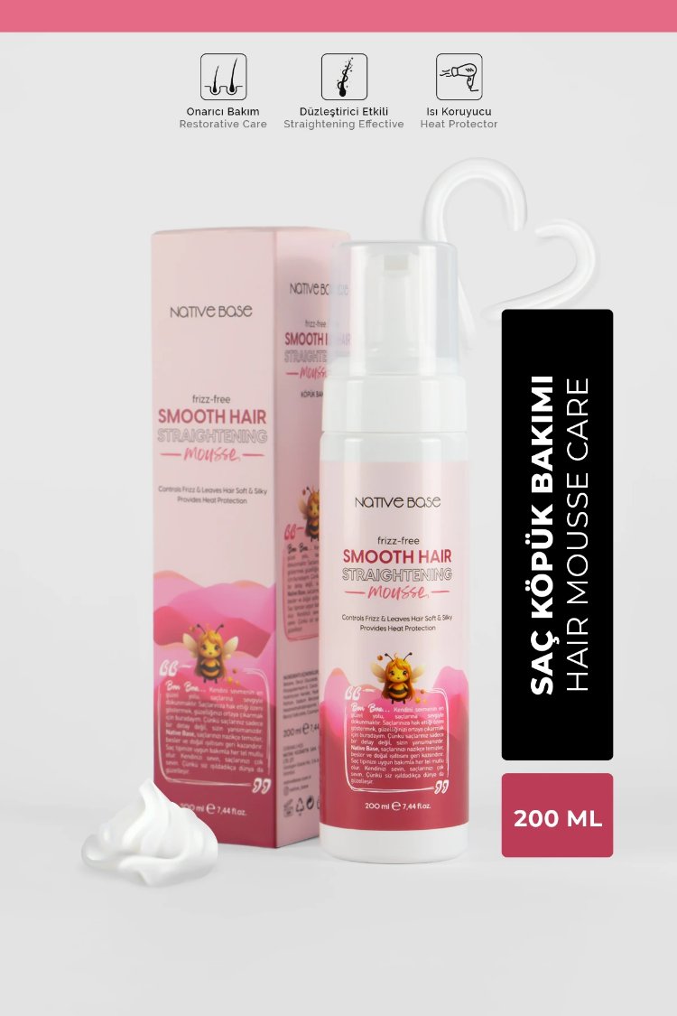 NATİVE BASE KERATİN SAÇ KÖPÜK BAKIMI