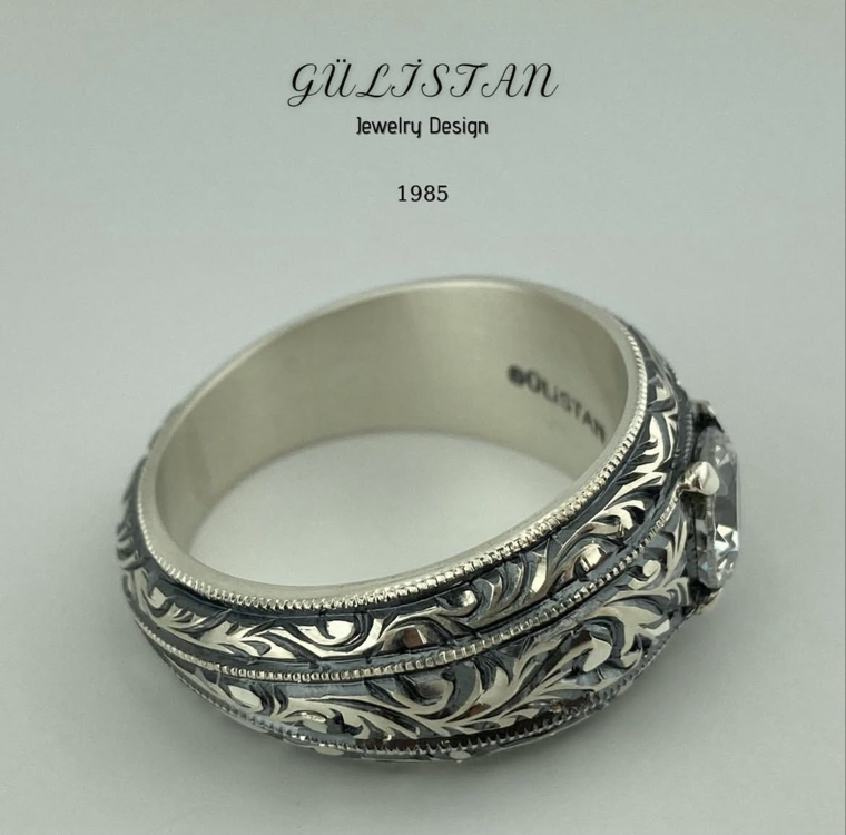 “Gülistan” Zirkon Taşlı Yüzük