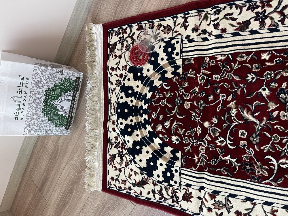MEDİNE RAVZA SECCADESİ KIRMIZI