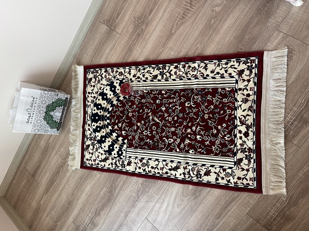 MEDİNE RAVZA SECCADESİ KIRMIZI