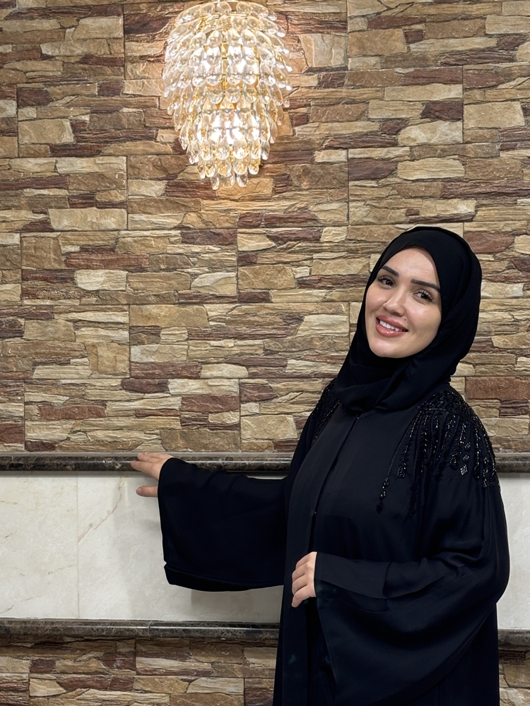 SİYAH LAL ABAYA ŞAL TAKIM