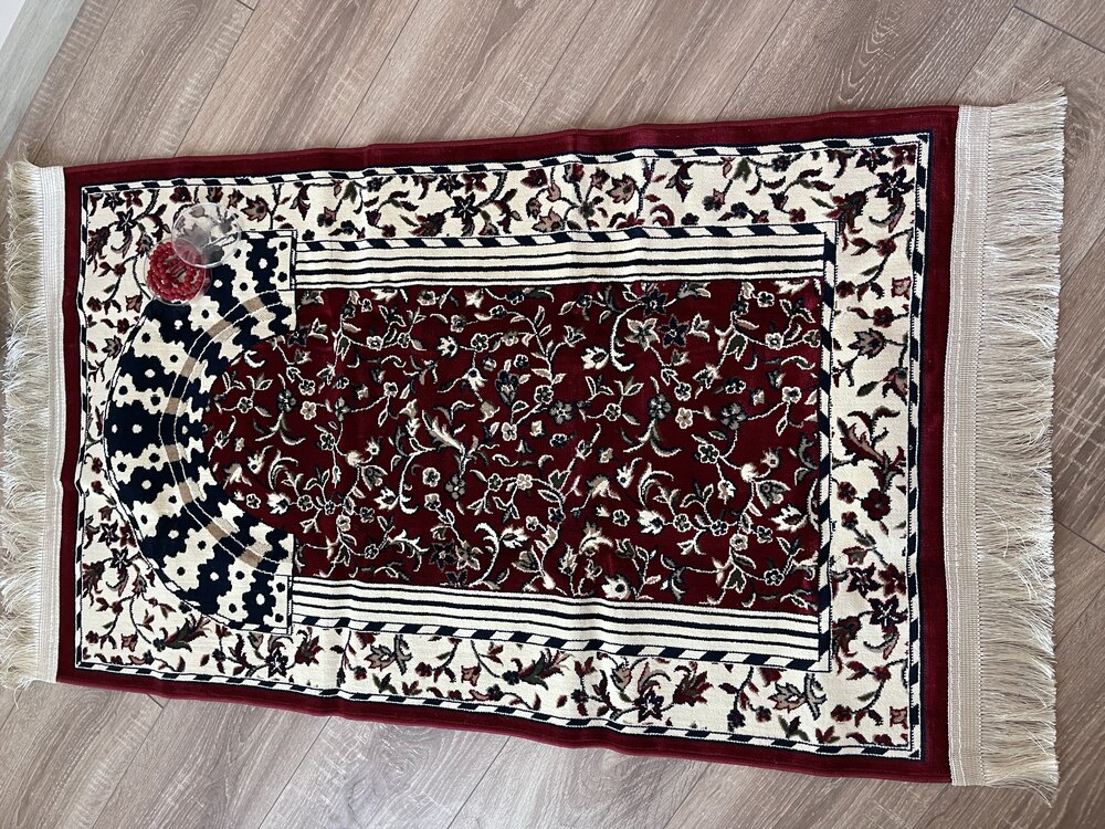 MEDİNE RAVZA SECCADESİ KIRMIZI