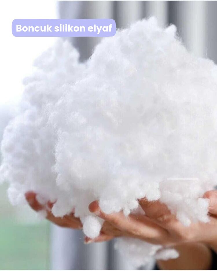Boncuk Silikon Elyaf 250gr.– Yumuşak ve Dayanıklı Dolgu Malzemesi