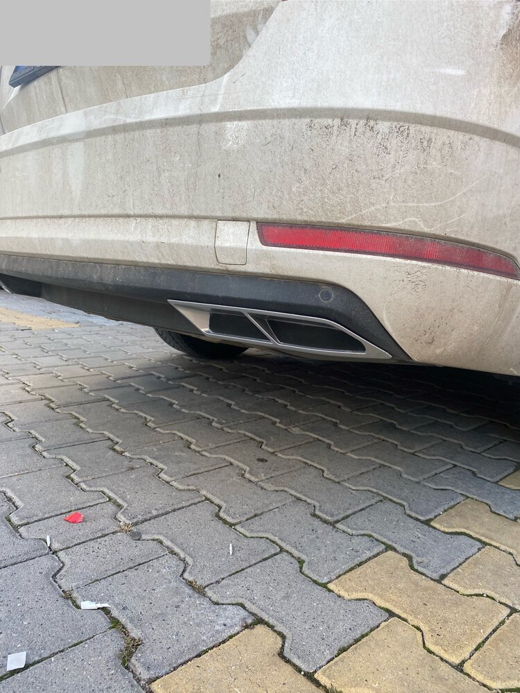 Skoda OCTAVIA ÇİFT ÇIKIŞ GRİ-SİYAH Boyalı