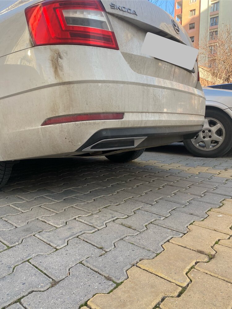 Skoda OCTAVIA TEK ÇIKIŞ GRİ-SİYAH Boyalı