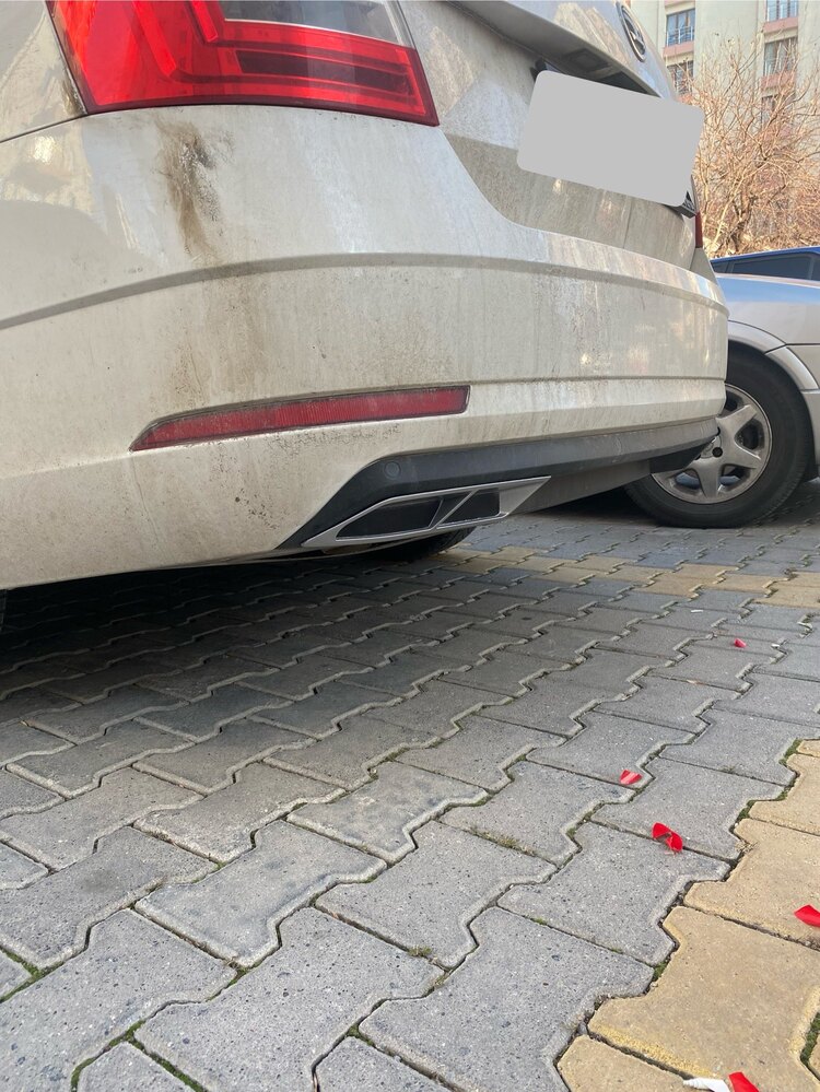 Skoda OCTAVIA ÇİFT ÇIKIŞ GRİ-SİYAH Boyalı