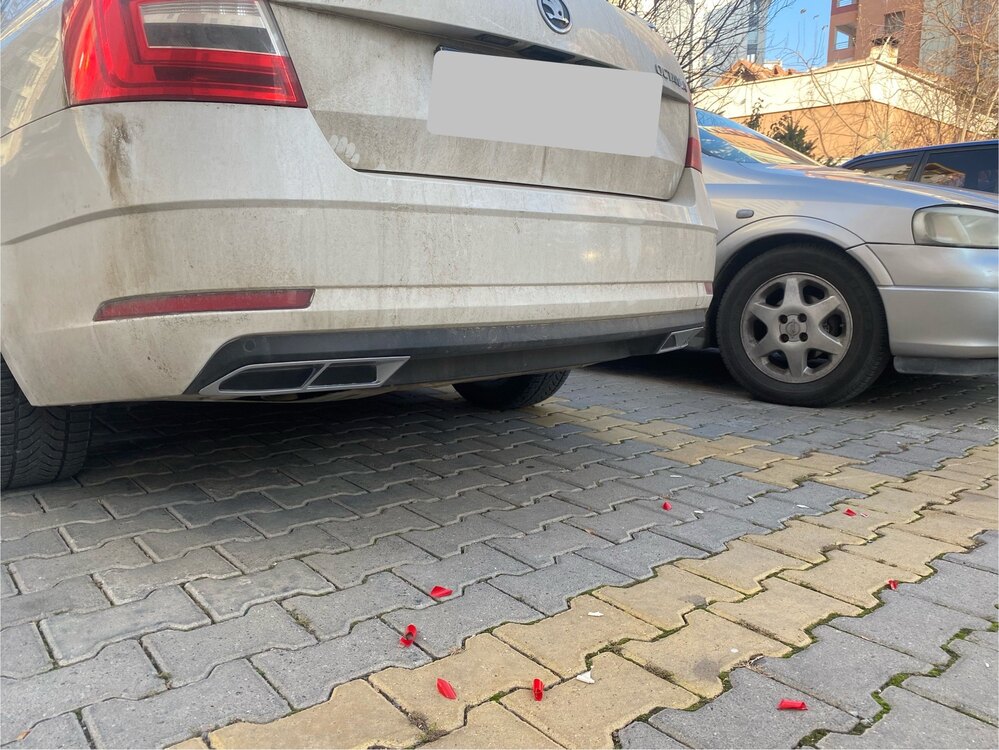 Skoda OCTAVIA ÇİFT ÇIKIŞ GRİ-SİYAH Boyalı