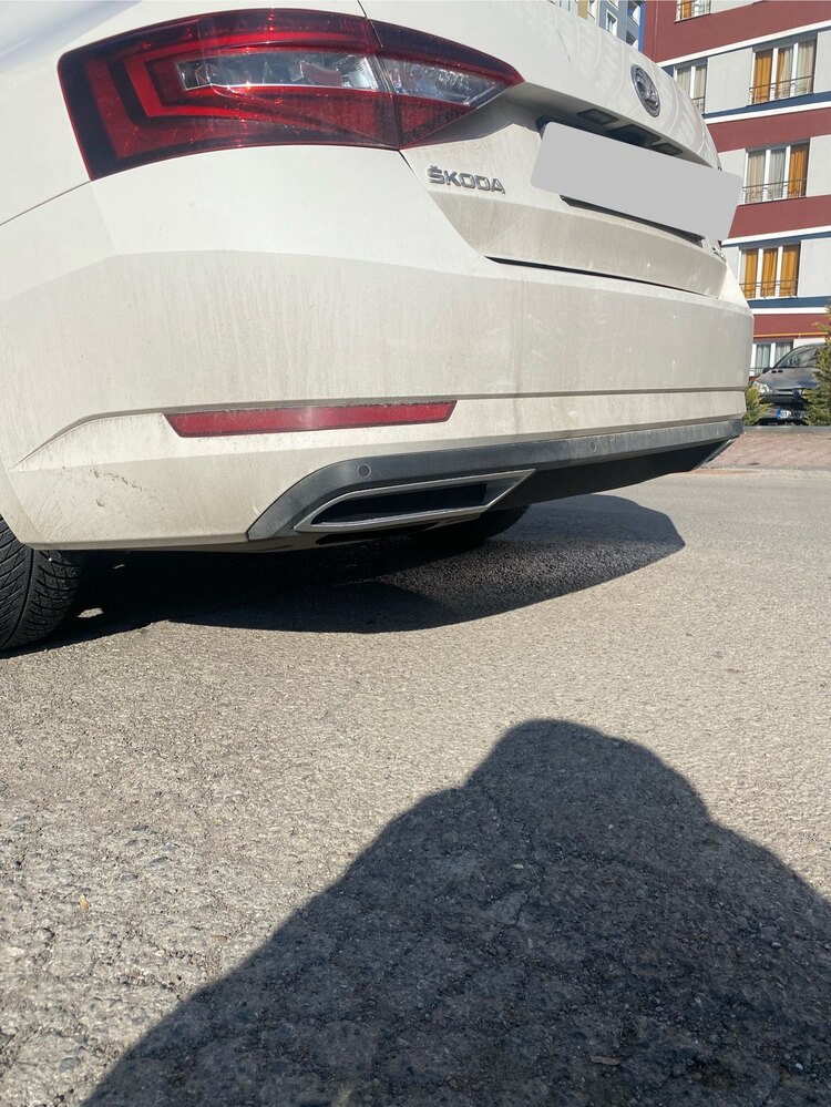 Skoda SUBERB TEK ÇIKIŞ GRİ-SİYAH Boyalı
