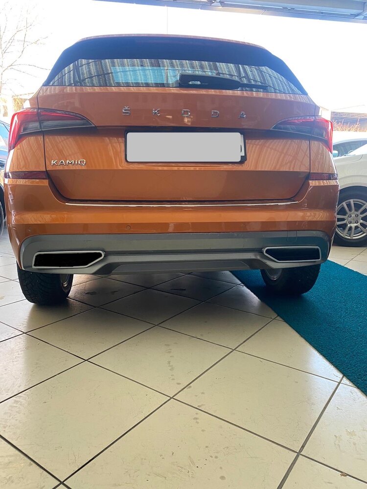 Skoda KAMIQ TEK ÇIKIŞ GRİ PARLAK -SİYAH Boyalı