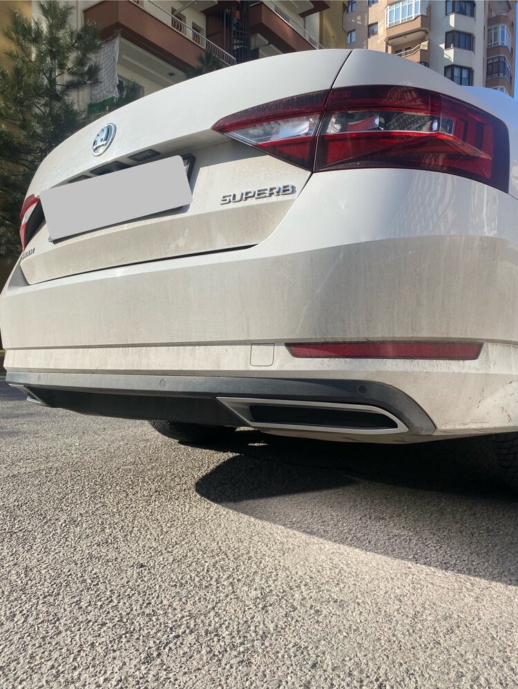 Skoda SUBERB TEK ÇIKIŞ GRİ-SİYAH Boyalı