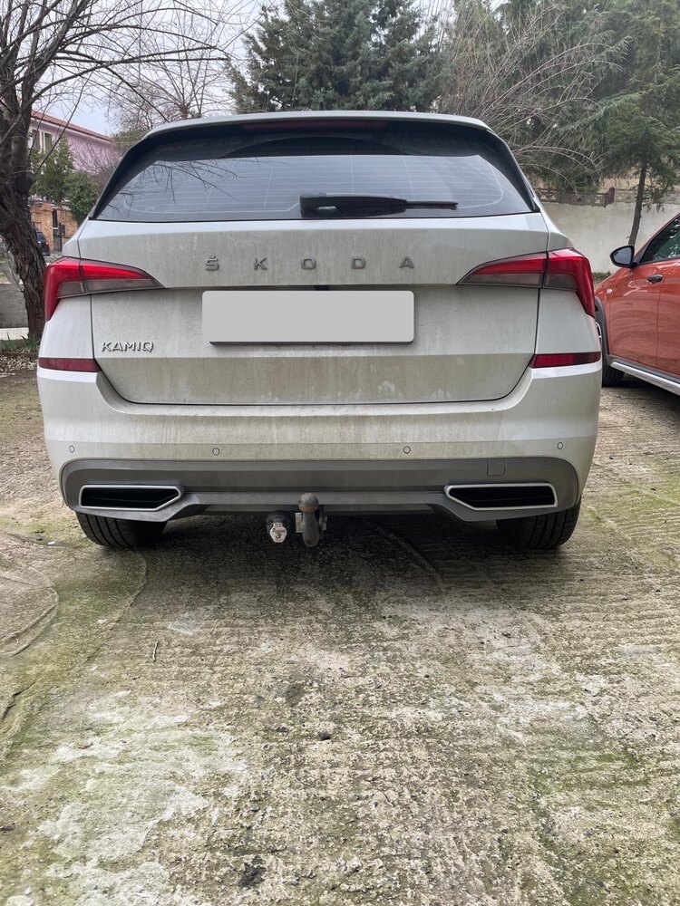 Skoda KAMIQ TEK ÇIKIŞ GRİ PARLAK -SİYAH Boyalı