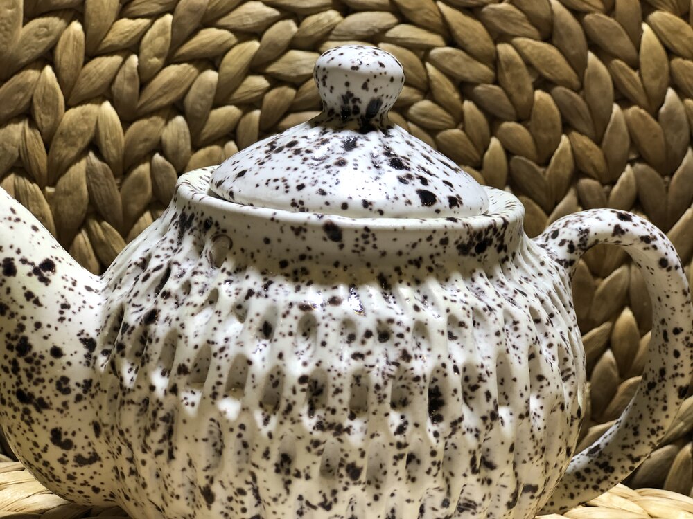 El Yapımı Seramik Teapot
