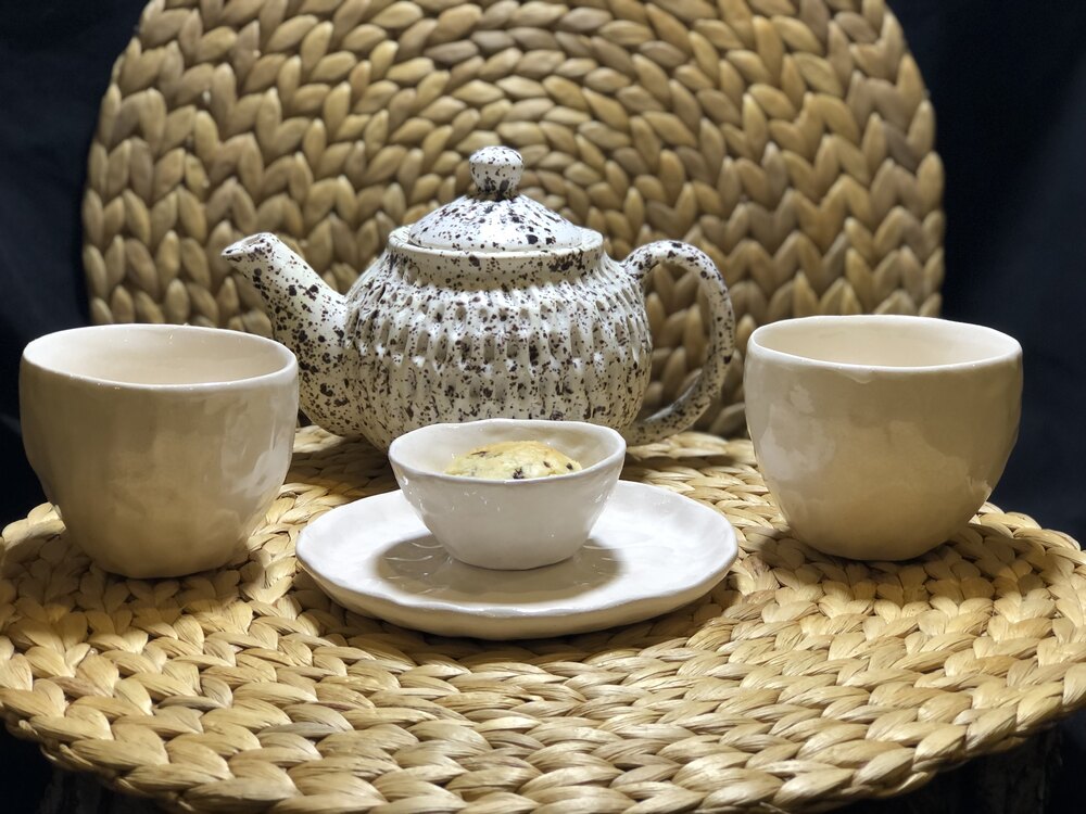 El Yapımı Seramik Teapot