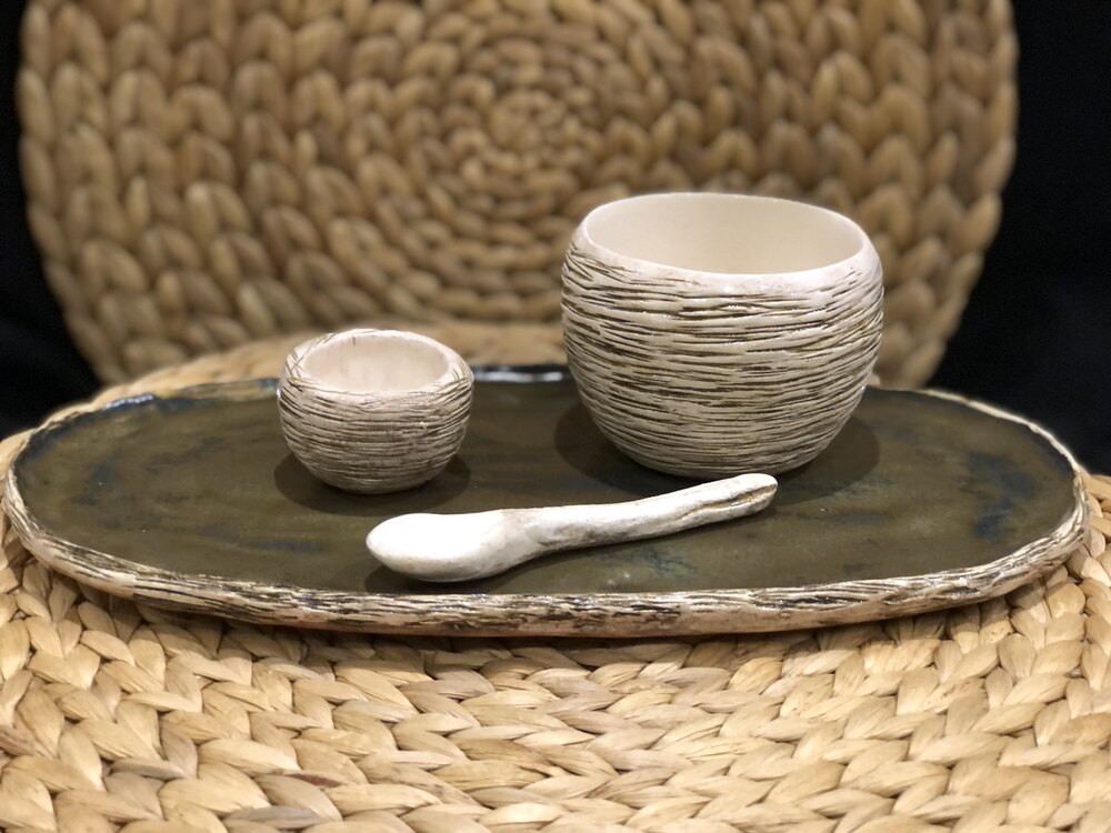 El Yapımı Seramik Çay & Kahve Sunum Seti