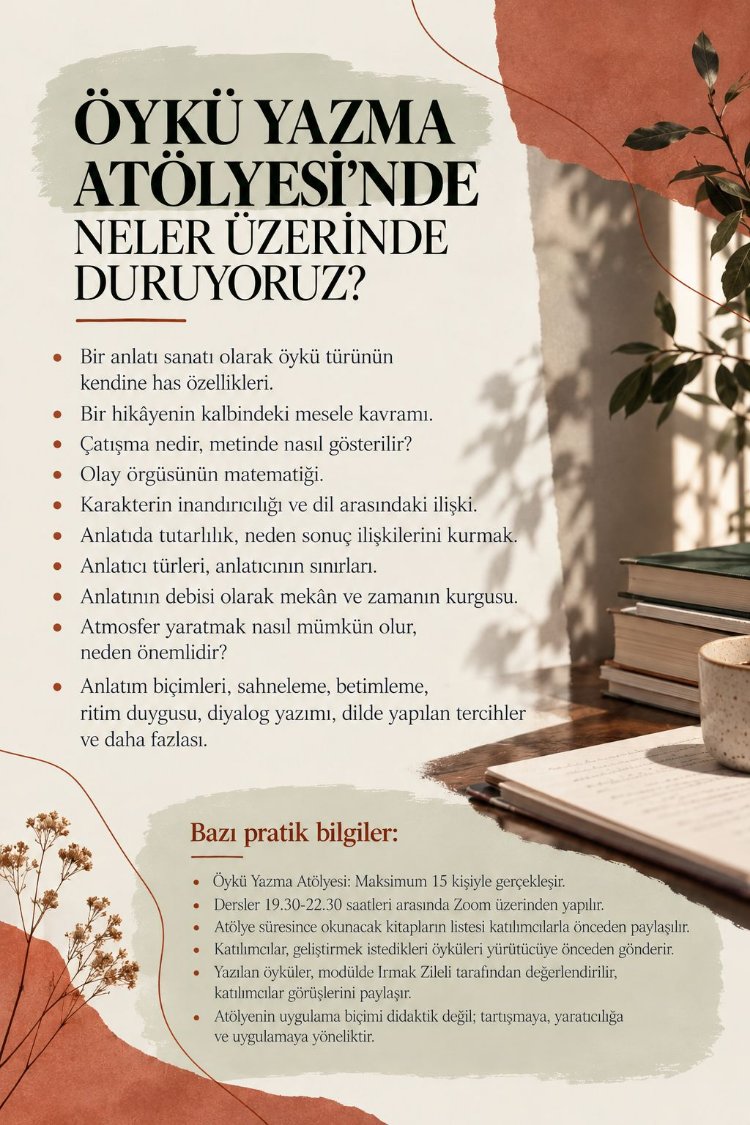 Öykü Yazma Atölyesi 1.Modül