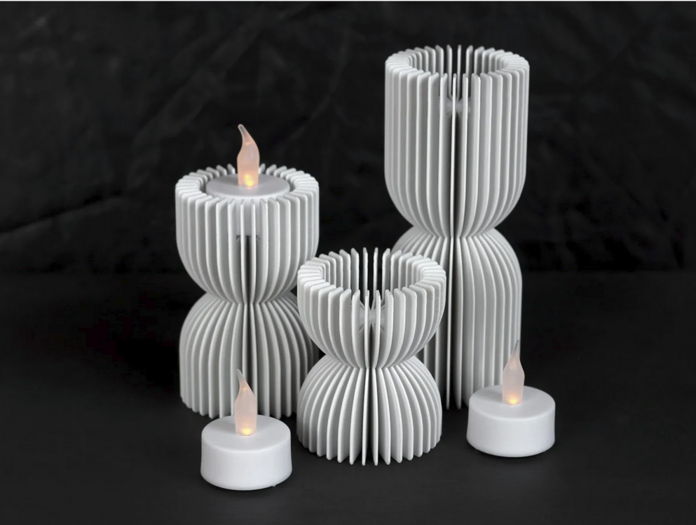 Dekoratif 3D Mumluk Modeli 7,5 CM
