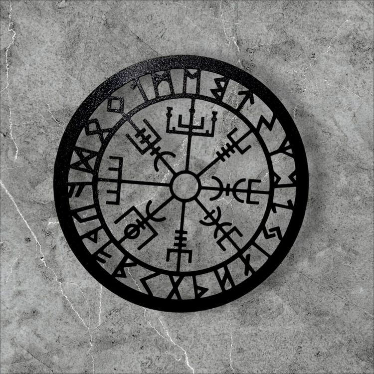 Vegvisir Wall Art