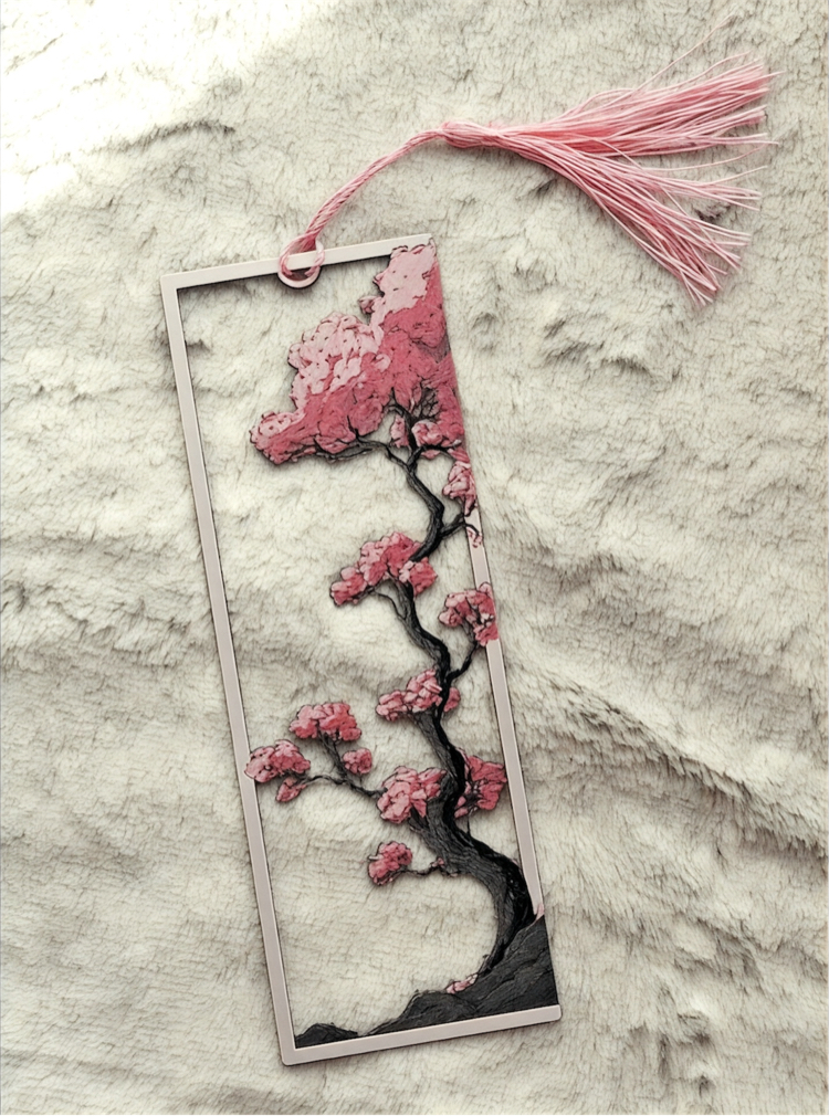 Sakura 3’lü Kitap Ayracı Set