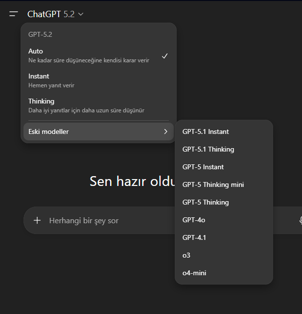 [Otomatik Sistem] ChatGPT Plus - Tüm GPTler