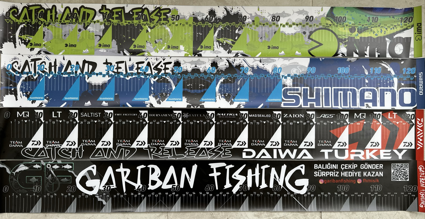 Shimano , Daiwa , İma Balık Metre ( 120cm)