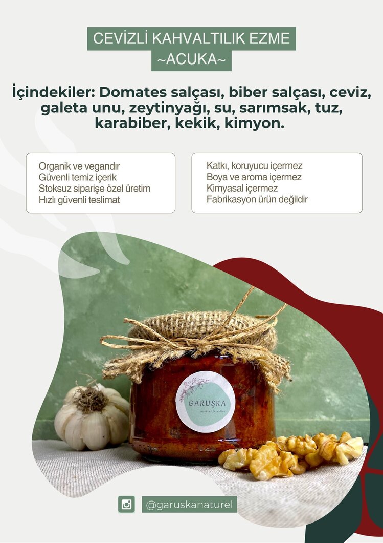Cevizli Kahvaltılık Ezme