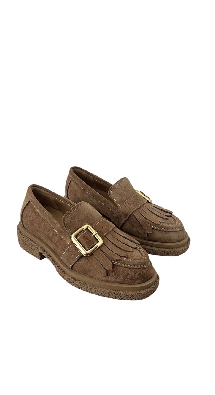 Loafer Süet Bayan ayakkabı 