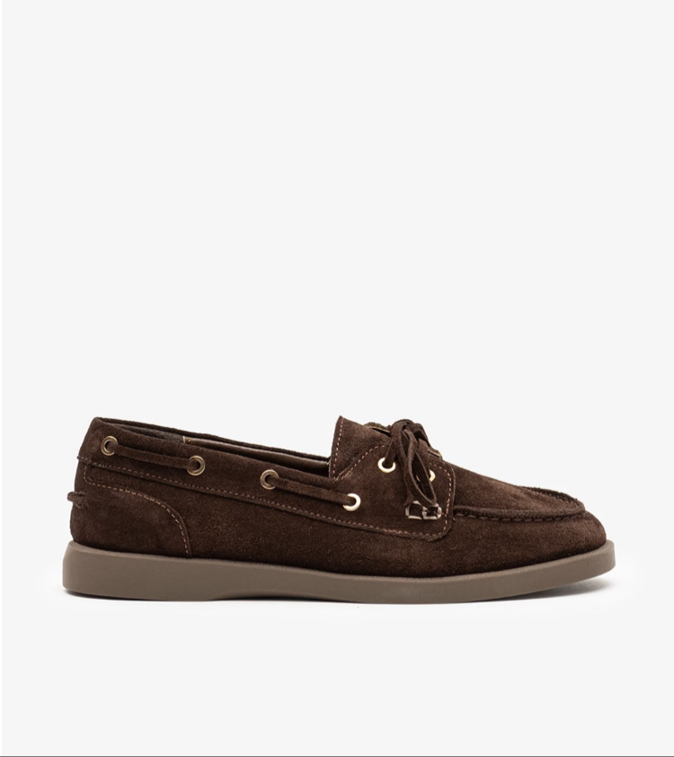 Gerçek deri Süet Loafer 