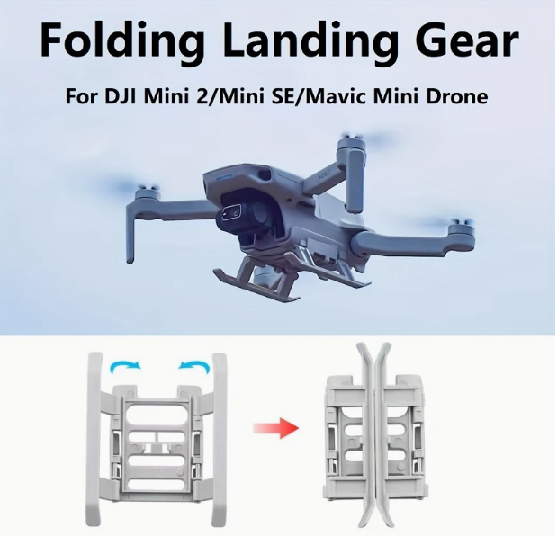Katlanabilir İniş Takımı – DJI Mini Serisi İçin Kompakt ve Güvenli Uçuş Desteği!